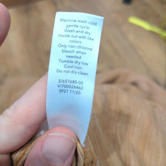 Athleta Womens Plus Cabo Linen Wide Leg Textured Pant Size 26 Orange Beach Vacay - Picture 10 of 13